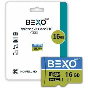 رم میکرو 16 گیگ BEXO 433X 65MB